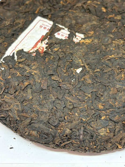 2017 Simao Ripe Pu’er Tea Cake – 357 g